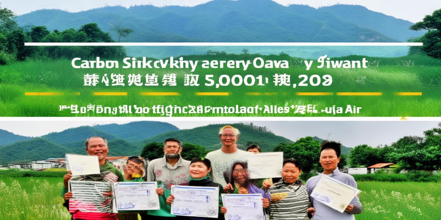 “碳汇扶贫”试点在汉中成功落地,脱贫户卖空气年赚5000元,绿色扶贫新路径开启